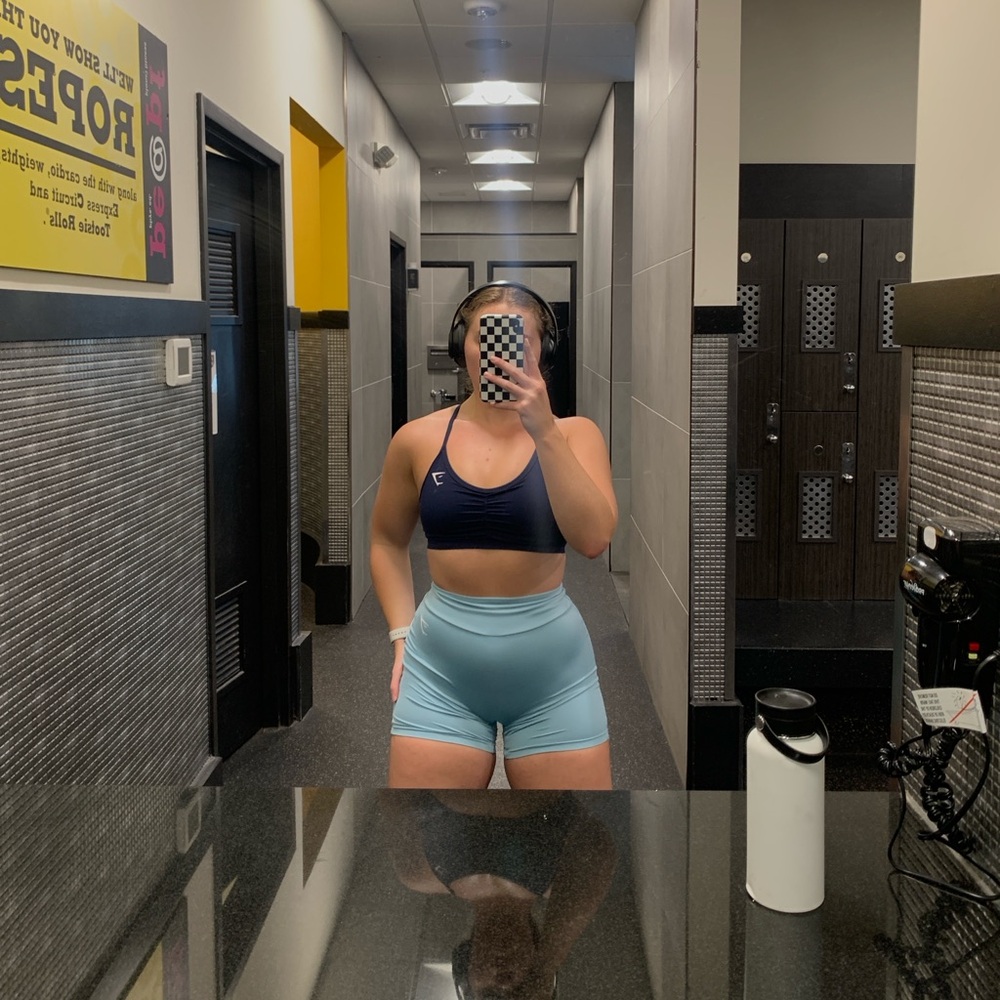 Ruched Sports Bra